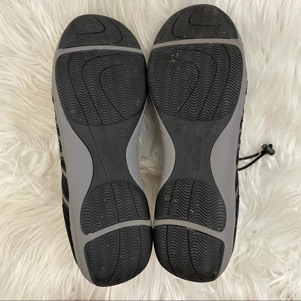 Dansko Black and Gray Slip-On Sneakers - Picture 7 of 11